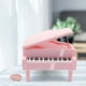 thumbnail image 4 of Alcancía con forma de piano, decoración para el hogar, figuras artesanales, coleccionables, ahorro de dinero rosado, 4 of 5
