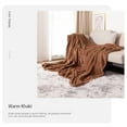 thumbnail image 4 of TIMIFIS Throw Blanket Thickened Solid Colour Pineapple Fleece Blanket Corals Fleece Sofa Cover Blanket Corals Fleece Gift Blanket Nap Blanket Fleece Blanket, 27X39 In, 4 of 4