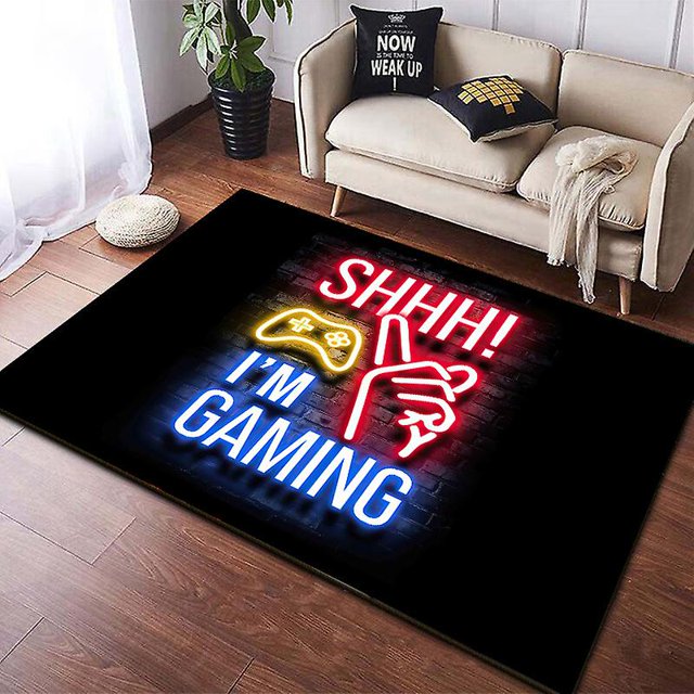Game Console Handle Carpet 3d Cartoon E-sports Room Rugs
