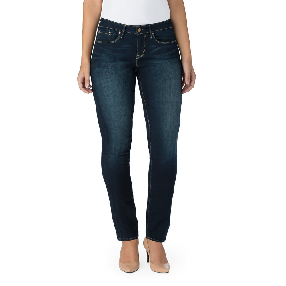Signature by Levi Strauss & Co. - Women's Plus Simply Stretch Skinny Jeans - Walmart.com