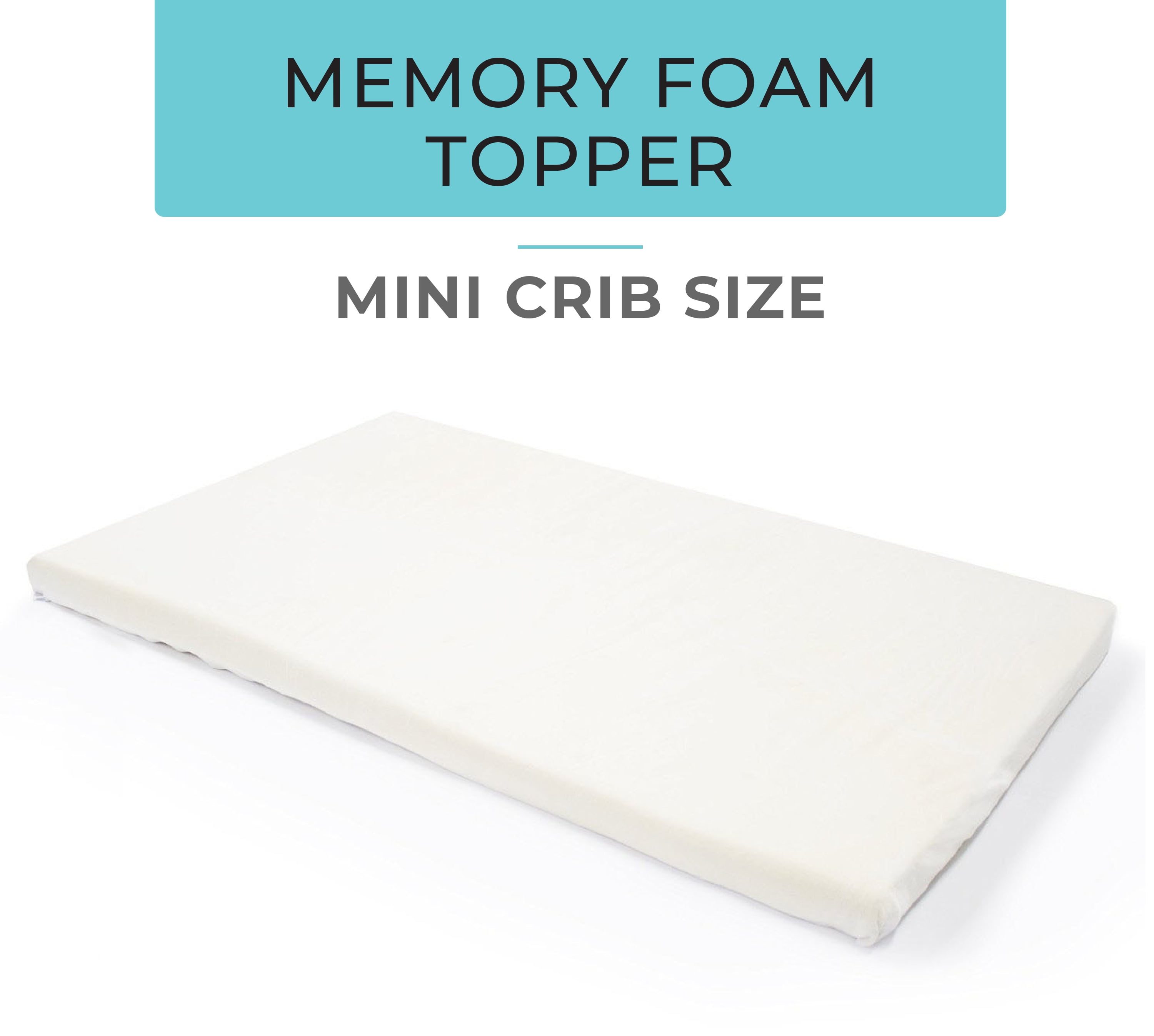 Milliard Mini-Crib Memory Foam Mattress 