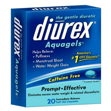 DIUREX La brise Diurétique aquagels, 20 bis (Paquet de 2)