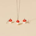 thumbnail image 4 of 6Pcs/10Pcs Little Mushroom Pendants Series Resin Cartoon Charm Jewelry Accessories Suitable for Keychain, 4 of 8