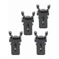 thumbnail image 3 of 4PCS Replacement Car Sunglasses Holder Overhead Console Latch Fit Most Trash, 3 of 4