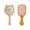 Light Blue&Pink, variant on FACEGA 2Pcs Hair Brush Anti-Static Soft Portable Bamboo Brush Eco-Friendly Fashionable Compact Head Massager Scalp,Pink&Purple