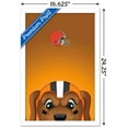 thumbnail image 3 of NFL Cleveland Browns - S. Preston Mascot Chomps Wall Poster, 14.725" x 22.375", Framed, 3 of 3