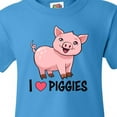 thumbnail image 4 of Inktastic I Love Piggies- Cute Pig Youth T-Shirt, 4 of 5