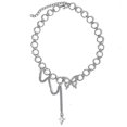 thumbnail image 1 of Collar de mariposa de meteorito para mujer, estilo hip hop, estilo viento frío, cadena para clavícula --- Código de producto 46158, 1 of 5