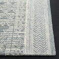 thumbnail image 3 of SAFAVIEH Abstract Henry Chevron Wool Area Rug, Light Blue/Ivory, 4' x 6', 3 of 11