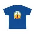 thumbnail image 2 of Scream emoji graphic t shirt smiley face t shirt Unisex Heavy Cotton Tee, 2 of 8