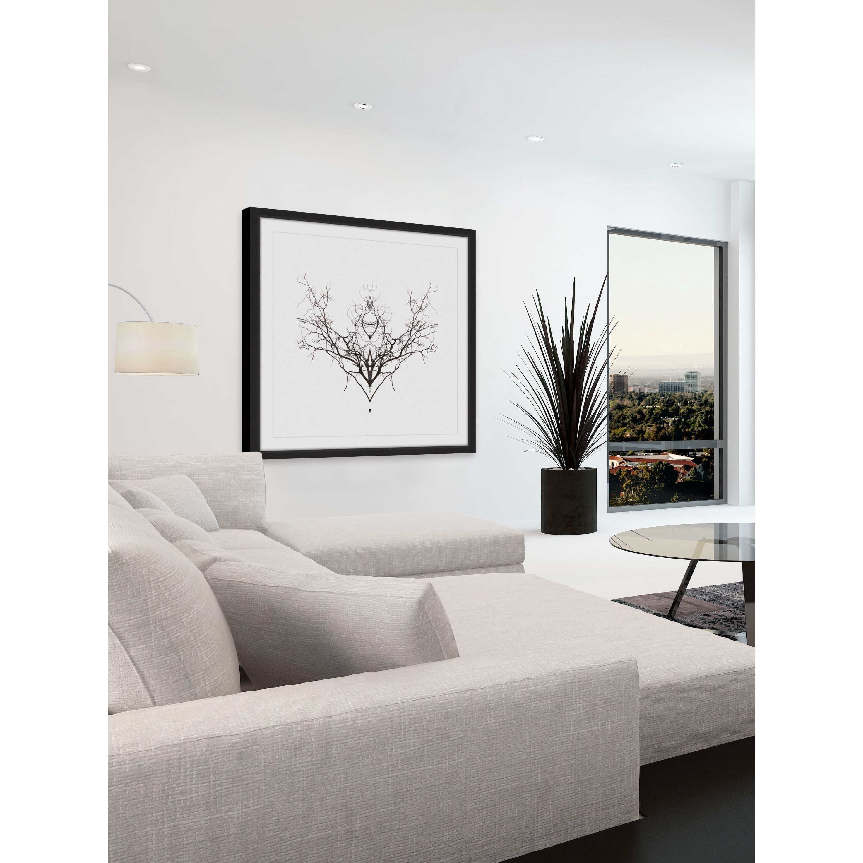 "Meditation" Framed Painting Print