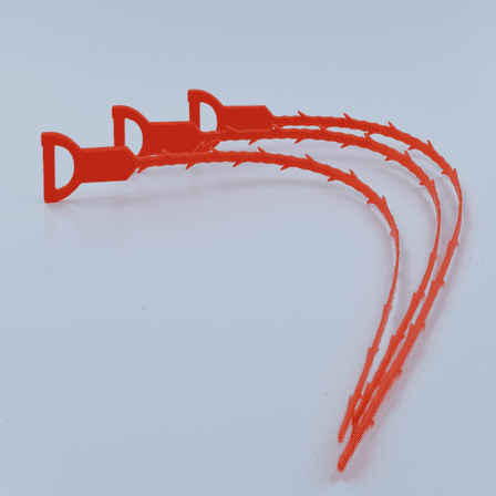 3pcs Pipe Unclogger Plumbing Tools, Drain Remover Hair Clog Removal Tool, Hand Crank Auger, Orange Drain Cleaning Tool