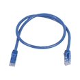 thumbnail image 2 of Monoprice FLEXboot Series - Patch cable - RJ-45 (M) to RJ-45 (M) - 2 ft - UTP - CAT 5e - snagless, stranded - blue, 2 of 2
