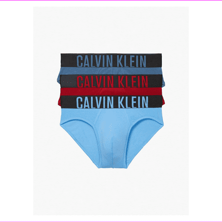 Calvin Klein Men's NB2595902 Intense Power Cotton 3-Pack Hip Brief Size XL