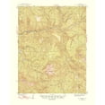 thumbnail image 2 of USGS 15x17 White Modern Wood Framed Museum Art Print Titled - Mt Gunnison Colorado Quad - USGS 1952, 2 of 4