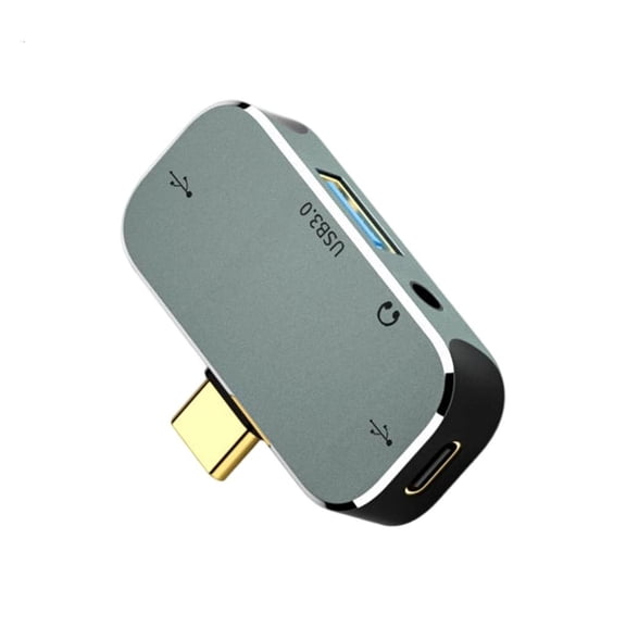 MOMOJIA USB C to HDTV Converters Hubs with USB3.0 Port Size for Laptop Accessories