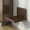 Brown, variant on Miumaeov Walnut Folding Shower Seat, Wall-Mounted Folding Wood Stool, Wooden Wall-Mounted Folding Stool, Shoe Changing Stool, 265lb Capacity for Bathroom, Entryway