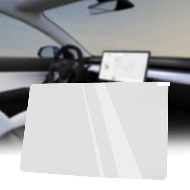 BELOVING Car Navigation Screen Protector Sensitive for Tesla Model 3 Spare Parts Transparent