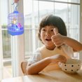 thumbnail image 2 of FELTECHELECTR Jaula de loro de imitación, juguete con iluminación eléctrica, control de voz inductivo, juguete educativo para niños, sin batería (azul), 2 of 7