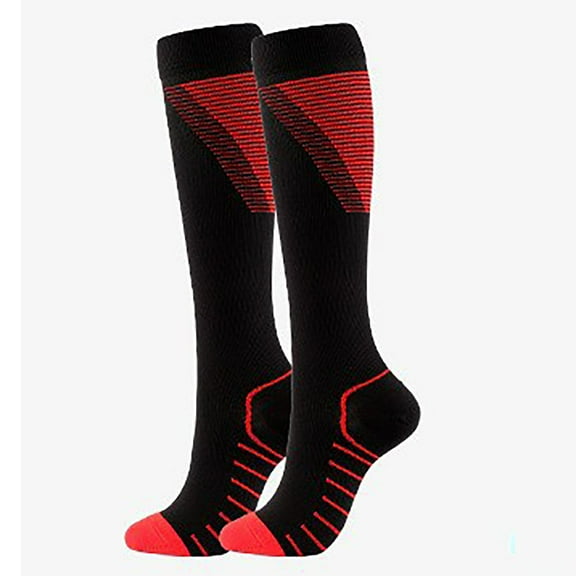 Ruimatai Compression Socks for Men Women, Fitness Running Sports Muscle Support, Yoga Gym Athletic Calf Socks, Breathable Moisture Wicking