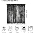thumbnail image 2 of Dark Scary Forest Curtains Night Spooky Trees Gothic Sytle Blackout Rod Pocket Curtains for Bedroom Living Room Kitchen Decor Thermal Insulated Window Drapes 2 Panel Set 42x54 Inch, 2 of 4
