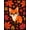 Black, Pattern 4, variant on ODIKA 2x3 Machine Washable Non-Slip Area Rug, Harvest Moon Pumpkin and Sunflower Hooking Kit Loop Yarn High Traffic Rug, Brown, 633223