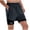 Dark Gray, variant on lcziwo Shorts for Men Big and Tall Faux Two Piece Casual Elastic Waist Beach Shorts Camping Fishing Outdoor Drawstring Work Shorts with Pockets Gray XXXL