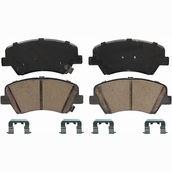 Mpa Electrical 1001-1576C Quality Built Premium Ceramic Brake Pads W/