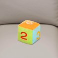 thumbnail image 2 of thinsony Role Playing Dice Hug Pillow Toy Decor 6 Sided for Kids Math Games Gift, 2 of 5