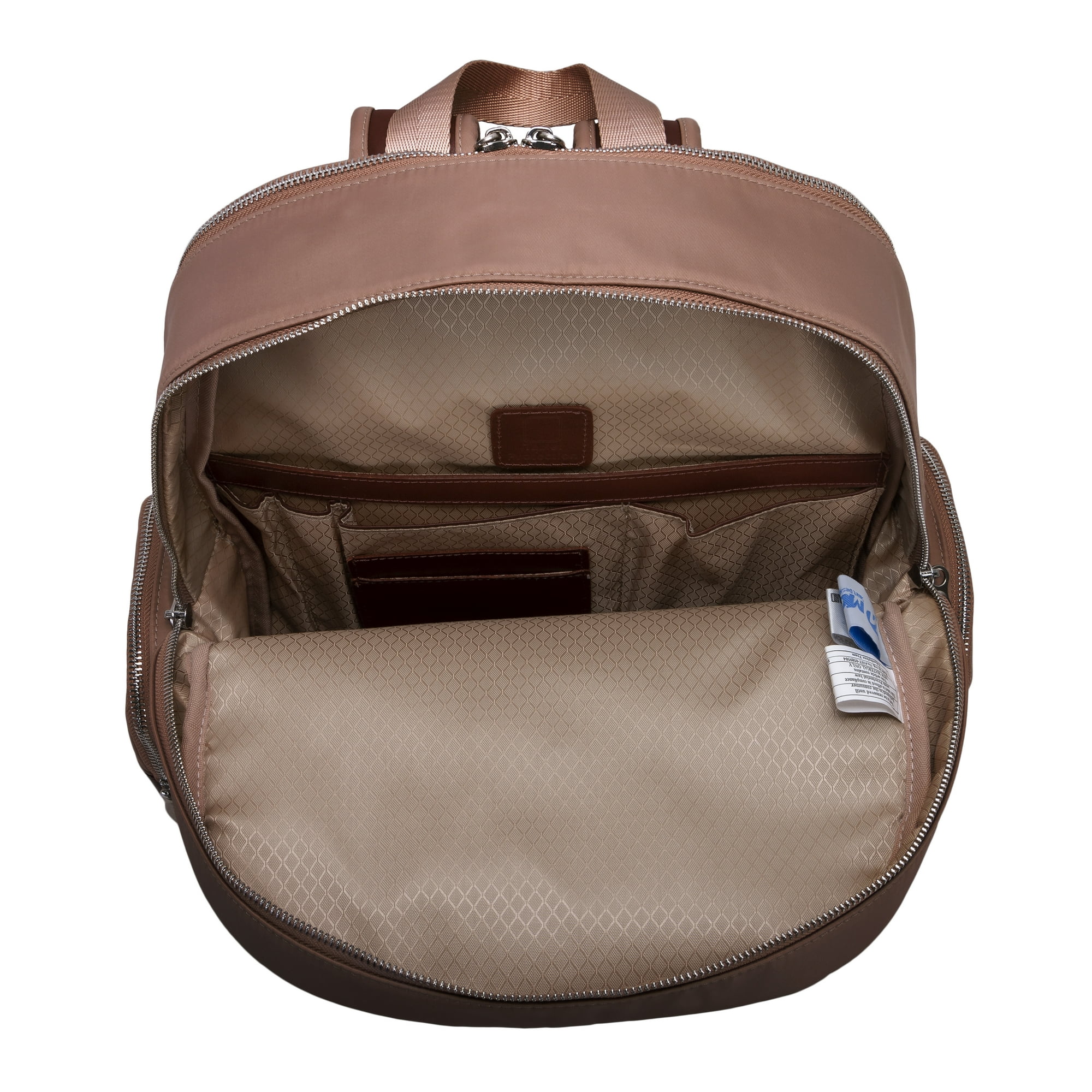Leather laptop bag 2-compartment