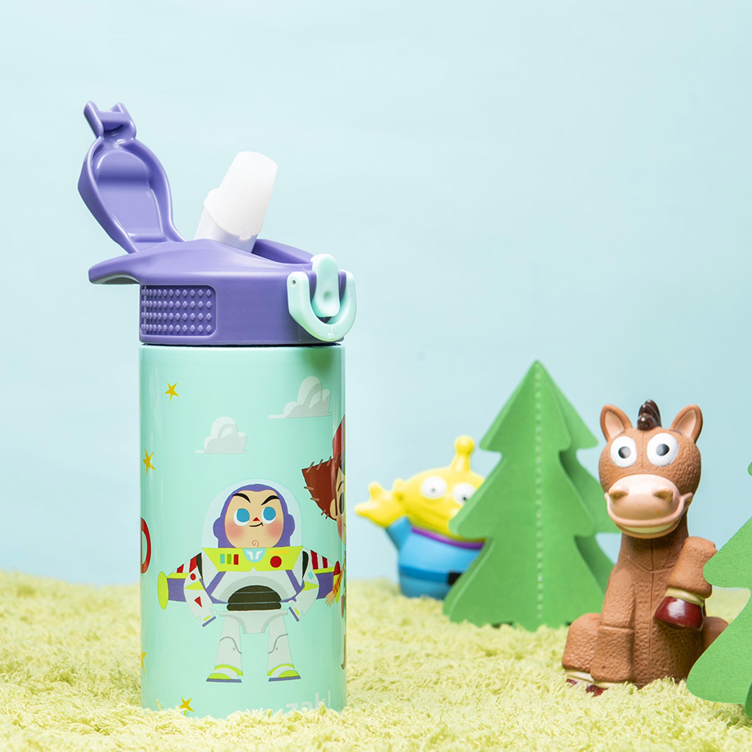 Disney Pixar Woody Character Body 24 Oz. Plastic Water Bottle
