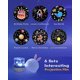 thumbnail image 2 of El proyector de la luz de la noche del bebé de la iluminación de los niños, el niño llevó la luz de la noche musical y la luz, 2 of 5