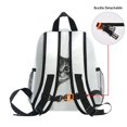 thumbnail image 5 of FORMRS School Backpack with Front Zippered Pocket 12" Student Travel Daypack, Black Cute Cat, 5 of 6