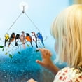 thumbnail image 2 of Window Hangings Stained Bird Ornaments Window Suncatcher for Home Decoration, 2 of 6
