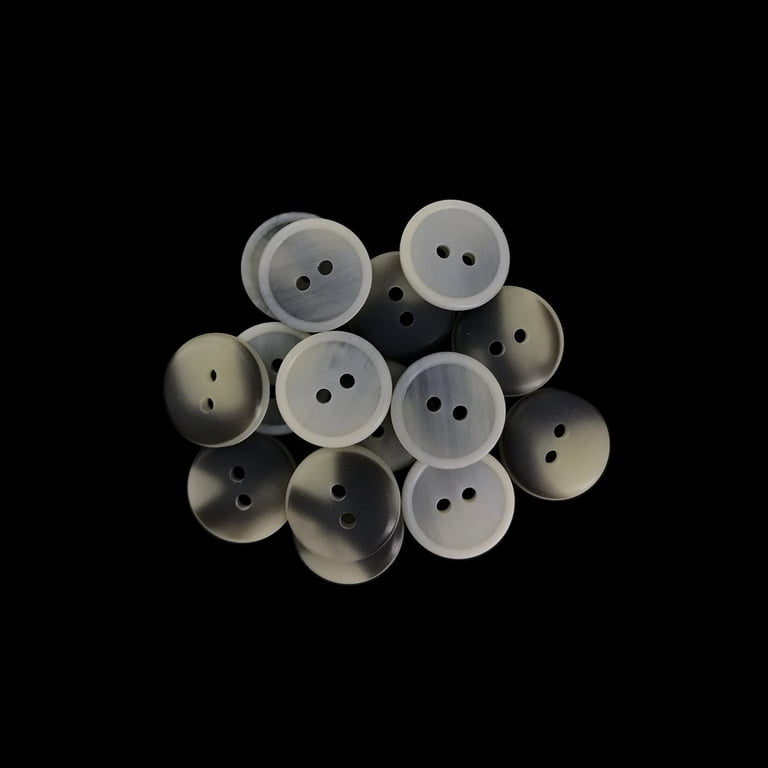 Plastic 2 Holes Scrapbooking Sewing Toggle Buttons Adjustive Lock Black  10pcs