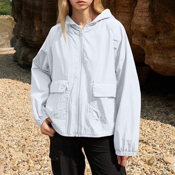 Karight Rain Jackets for Women Waterproof Lightweight Raincoat with Hood Windbreaker Jacket Women Rain Coats