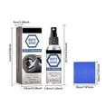 thumbnail image 4 of Xihbxyly Spray Removedor de Óxido de Metal de 30 Ml: ¡Oferta Especial! Disolvente de Óxido de Acción Rápida para Coches, Ruedas, Acero Inoxidable y Electrodomésticos. No Requiere Lijado, Protección D, 4 of 7