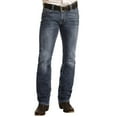 thumbnail image 2 of Rock & Roll Denim Mens  Reflex Revolver Straight Leg Jeans 40W x 38L Dark Vintage, 2 of 4