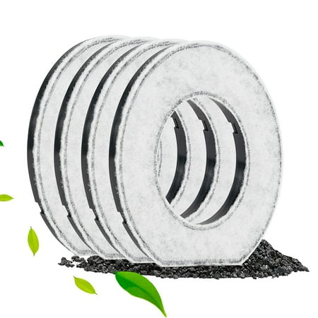 

KIZOCAY 4PCS Replacement Filters for 70 oz Dog Water Bowl