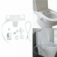 thumbnail image 2 of HIBIBUD CleanStream Bidet Attachment,6" x 8" Assembled Dimensions,Non-Electric Bidet Toilet Seat,White, 2 of 7