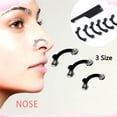 thumbnail image 1 of 6PCS/Set 3 Sizes Beauty Nose Up Lifting Bridge Shaper Massage Tool No Pain Nose Shaping Clip Clipper Women Girl Massager, 1 of 3