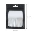 thumbnail image 4 of 150PCS  Smell Proof Zip Seal Aluminium Heat Seal Foil Bags Pouch for Zip Heat Seal Aluminum Foil Packaging Lock Plastic Bag Valve Zipper Lock Bulk Food Storage Candy Foil Pouch, 4 of 5