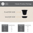thumbnail image 3 of The HC Companies Classic 17.5 Inch Round Plant Pot Saucer Drip Tray, Sandstone, 3 of 6