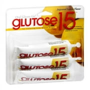 Glutose 15 Oral Glucose Gel In A Tube, With Lemon Flavor - 3 Ea, 6 Pack