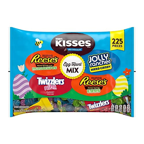 Hersheys Egg Hunt Mix Chocolate Easter Candy Assortment (61.2 Oz 225 Pieces)