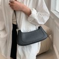 thumbnail image 3 of Bolsa De Hombro Bolso bandolera para mujer Bolso bandolera de PU con patrón de cocodrilo (Negro) Likrtyny Para Estrenar, 3 of 4