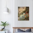 thumbnail image 2 of JEUXUS Art Poster  in A Landscape with Swans Hugging Retro Oil Paintings on Walls Dec Canvas Painting Wall Art Poster for Bedroom Living Room Decor, 2 of 4