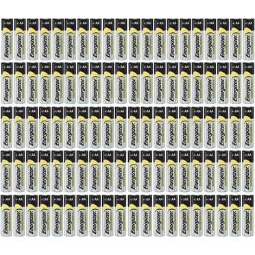 100 count Energizer Industrial AA EN91 Alkaline 1.5v Batteries LR06