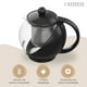 thumbnail image 3 of Tetera Cazzenie con Infusor de Acero para Té y Tisana 750 ml Negro, 3 of 8