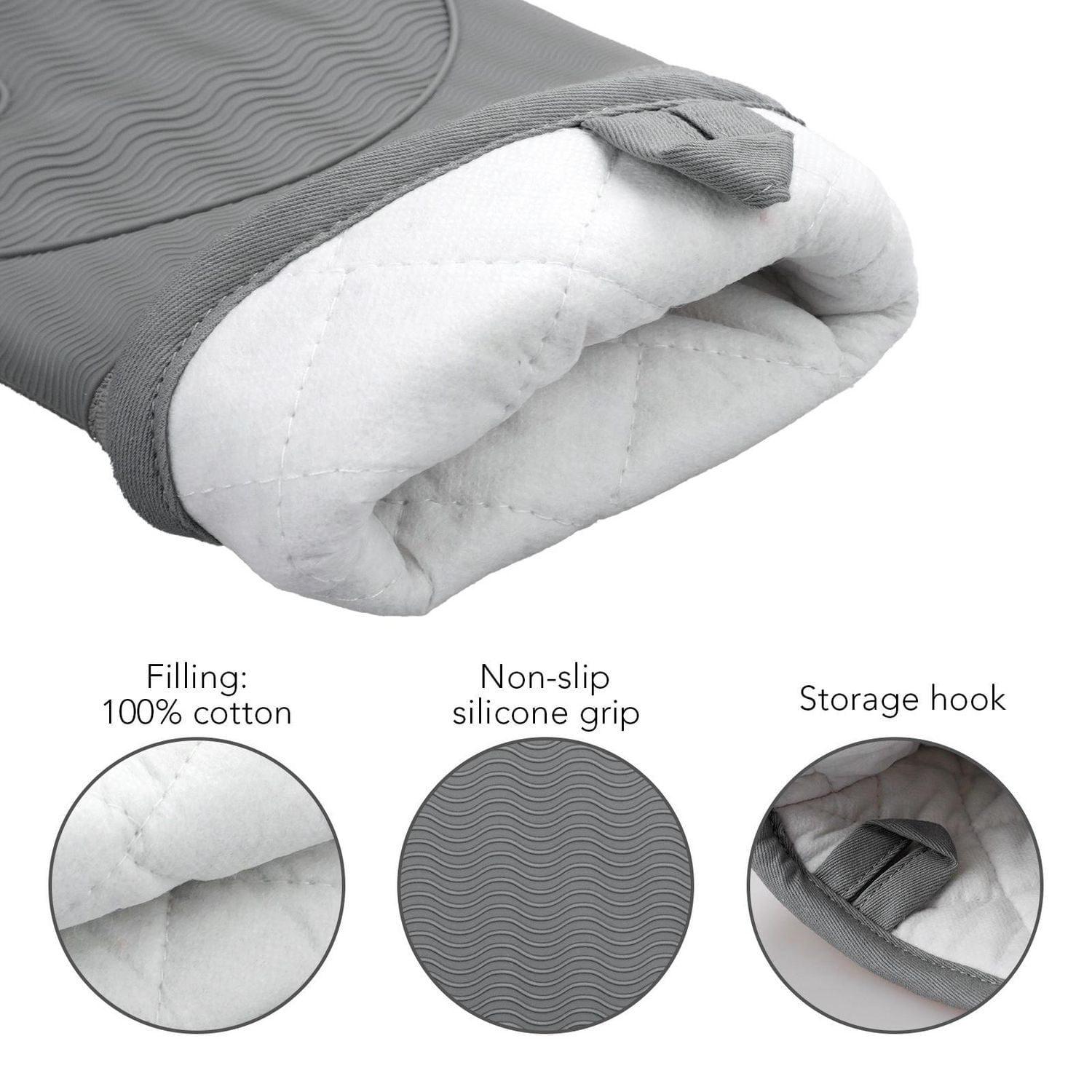 Fabstyles Silicone Oven Mitts